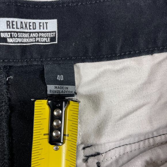 Carhartt Rugged Flex Relaxed Fit Cargo Shorts Size 40 Bundle 2 Black & Olive - Picture 9 of 14